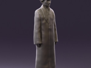man in kazak suit 0439 Modelo 3D