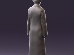 man in kazak suit 0439 Modelo 3D