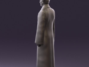 man in kazak suit 0439 Modelo 3D