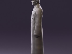 man in kazak suit 0439 Modelo 3D