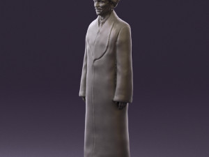 man in kazak suit 0439 Modelo 3D