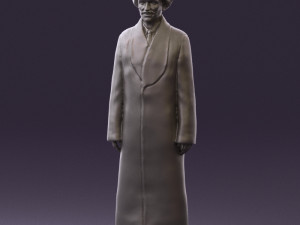 man in kazak suit 0439 Modelo 3D