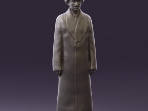man in kazak suit 0439 Modelo 3D