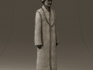 man in kazak suit 0439 Modelo 3D