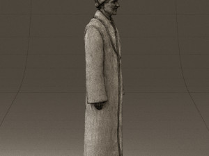 man in kazak suit 0439 Modelo 3D