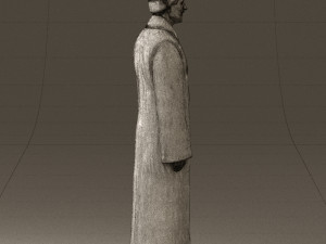 man in kazak suit 0439 Modelo 3D