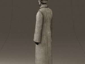 man in kazak suit 0439 Modelo 3D