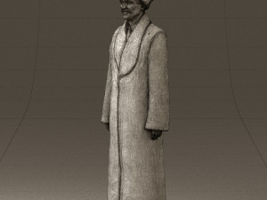 man in kazak suit 0439 Modelo 3D