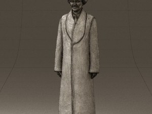 man in kazak suit 0439 Modelo 3D
