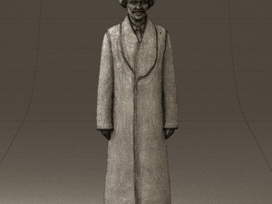 man in kazak suit 0439 Modelo 3D