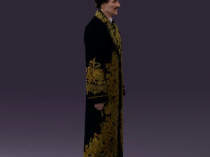 man in kazak suit 0439 3d print ready 3D Print Model