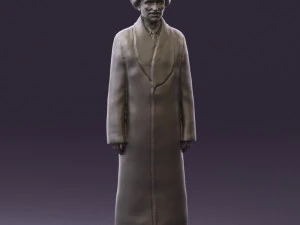 man in kazak suit 0439 3d print ready 3D Print Model