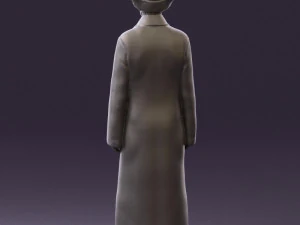 man in kazak suit 0439 3d print ready 3D Print Model