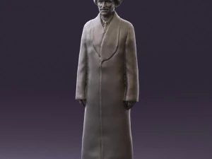 man in kazak suit 0439 3d print ready 3D Print Model