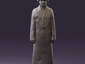 man in kazak suit 0439 3d print ready 3D Print Model
