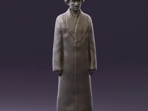 man in kazak suit 0439 3d print ready 3D Print Model