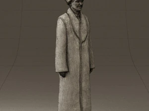 man in kazak suit 0439 3d print ready 3D Print Model