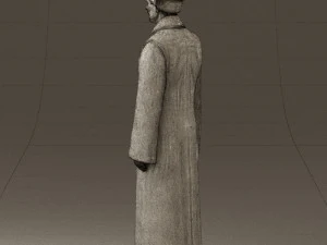 man in kazak suit 0439 3d print ready 3D Print Model
