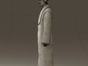 man in kazak suit 0439 3d print ready 3D Print Model