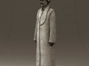 man in kazak suit 0439 3d print ready 3D Print Model
