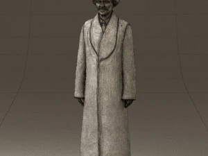 man in kazak suit 0439 3d print ready 3D Print Model