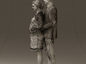 man in blue jacket and jeans 0448 3d print ready 3D 프린트 모델