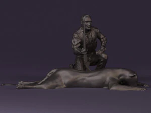 leopard hunter 0543 3D Model