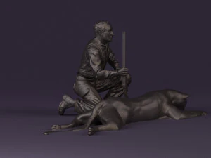 leopard hunter 0543 3D Model