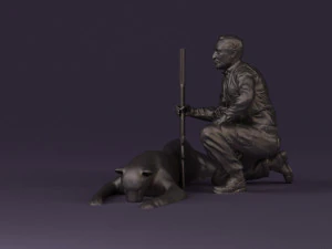 leopard hunter 0543 3D Model