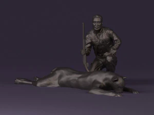 leopard hunter 0543 3D Model