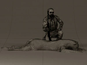 leopard hunter 0543 3D Model