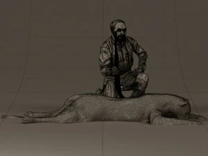 leopard hunter 0543 3D Model