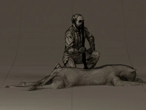 leopard hunter 0543 3D Model