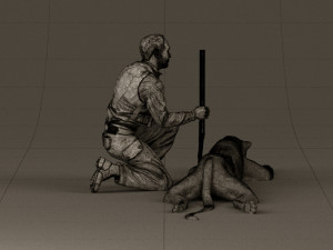 leopard hunter 0543 Modèle 3D