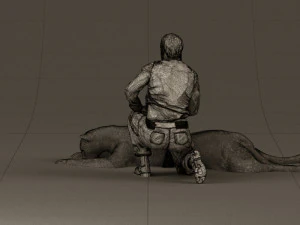 leopard hunter 0543 3D Model