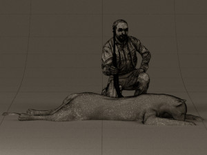 leopard hunter 0543 Modèle 3D