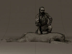 leopard hunter 0543 3D Model