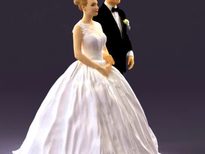 wedding dress 0556 3D Model