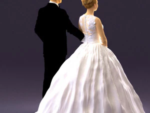 wedding dress 0556 3D Model