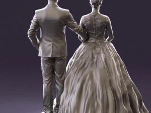 wedding dress 0556 3D Model