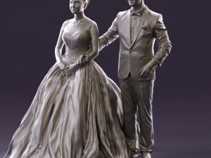 wedding dress 0556 3D Model