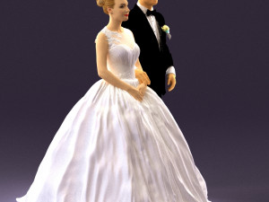 wedding dress 0556 3d print ready 3D Print Model