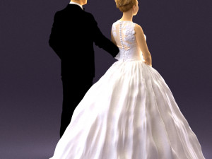 wedding dress 0556 3d print ready 3D Print Model