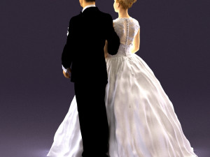 wedding dress 0556 3d print ready 3D Print Model