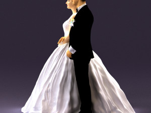 wedding dress 0556 3d print ready 3D Print Model