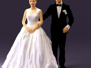 wedding dress 0556 3d print ready 3D Print Model