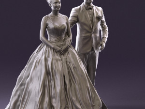 wedding dress 0556 3d print ready 3D Print Model