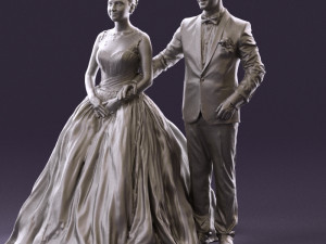 wedding dress 0556 3d print ready 3D Print Model