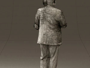 man and woman together 0562 3D Model