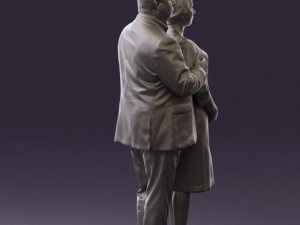man and woman together 0562 3d print ready 3D Druckmodell